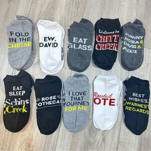 Schitt’s Creek Socks